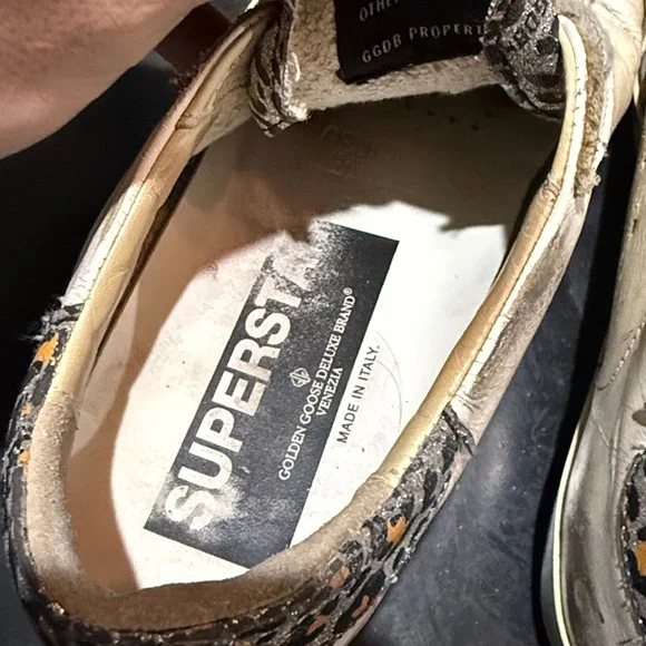 Golden Goose Superstar Leopard Print